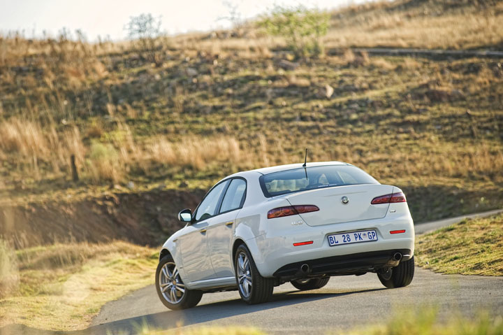 2011 Alfa Romeo 159 rear