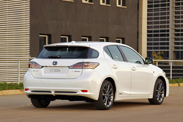 2012 Lexus CT200h rear