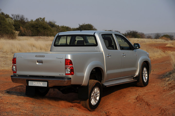 2012 Toyota Hilux 3.0 D-4D Raider rear
