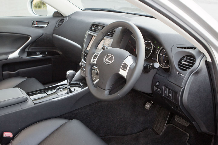 2012 Lexus IS 350 interior