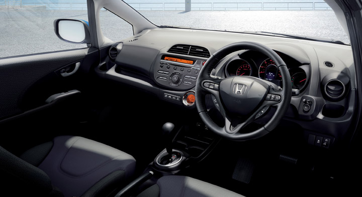 2011 Honda Fit interior view