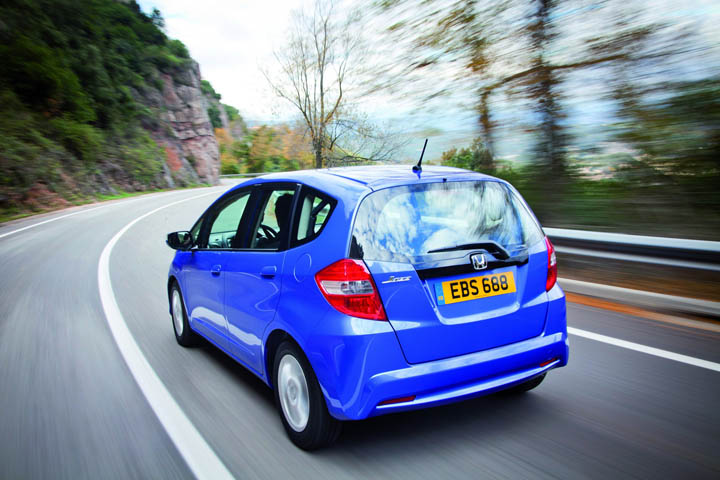 2011 Honda Fit rear view
