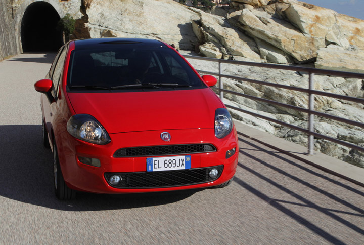 2012 Fiat Punto front