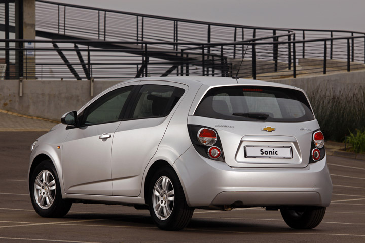 2012 Chevrolet Sonic rear
